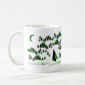 Baum- des WaldesTasse Kaffeetasse (Links)