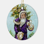 Baum des Weihnachtsmanns Keramik Ornament (Links)