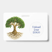 Baum des Werbematerials für Lebensversicherer Ausweis (Back)