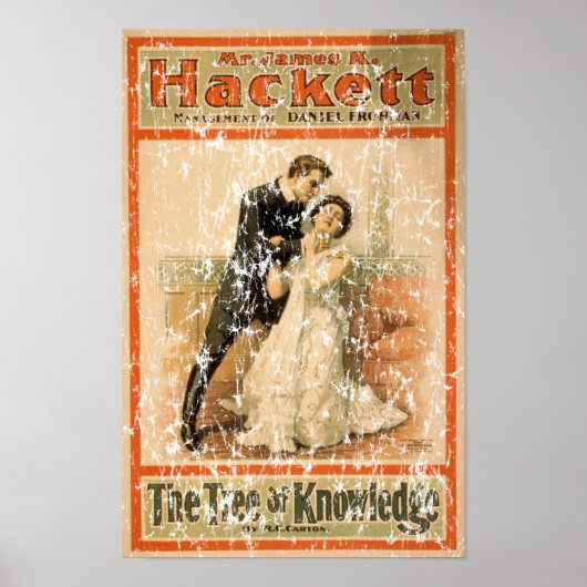 Baum des Wissens 1898 - Not leidend Poster (Vorne)