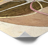 Baum des Wissens, Nr. 1, 1915, von Hilma af Klint Poster (Ecke)