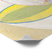 Baum des Wissens, Nr. 2, 1915, von Hilma af Klint Poster (Ecke)