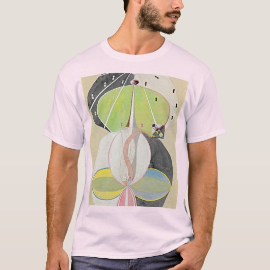 Baum des Wissens, Nr. 2, 1915, von Hilma af Klint T-Shirt (Vorderseite)