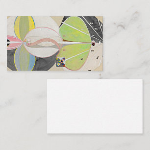 Baum des Wissens, Nr. 2, 1915, von Hilma af Klint Visitenkarte