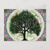 Baum des Wohlstands Postkarte (Vorderseite)