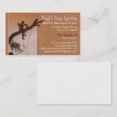 Baum-Dienstleistungsunternehmen-Karte Visitenkarte (Vorne/Hinten)