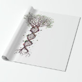 Baum DNA Genetik Biologie Umwelt Geschenkpapier (Ungerollt)