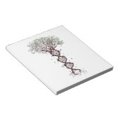 Baum DNA Genetik Biologie Umwelt Notizblock (angewinkelt)