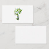 Baum DNA Genetik Biologie Umwelt Visitenkarte (Vorne/Hinten)