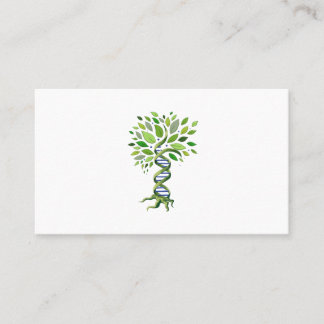 Baum DNA Genetik Biologie Umwelt Visitenkarte