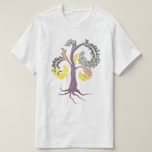 Baum durch Abtei T-Shirt (Design vorne)