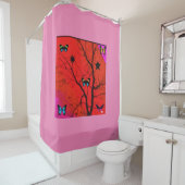 Baum Duschvorhang (Beispiel)