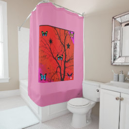 Baum Duschvorhang