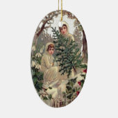 Baum-Einkaufen Keramikornament (Rechts)