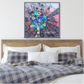 Baum Esoterisches Kunstgeschenk personalisiert Leinwanddruck (Insitu (Schlafzimmer))