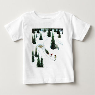 Baum fällen baby t-shirt