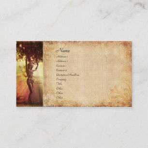 Baum-Fee Visitenkarte