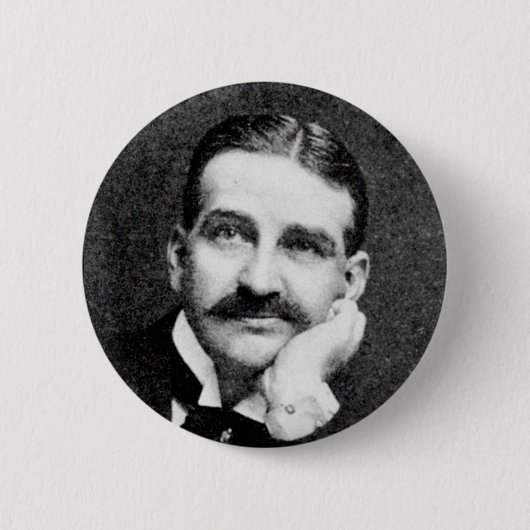 Baum ~ Frank Lyman Writer Wizard von Oz Button (Vorderseite)