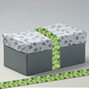 Baum Frog Gradient Design Satinband