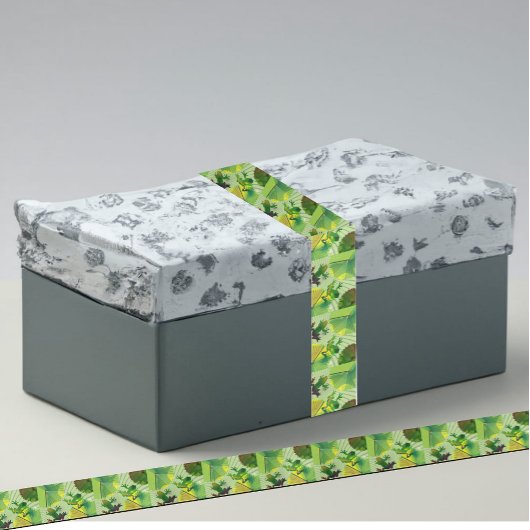 Baum Frog Gradient Design Satinband