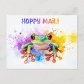 Baum Frog Hoppy Mail! 2 - Postkarte (Vorderseite)