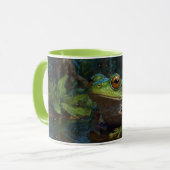 Baum Frog in einer Wildtierwelt-Szene Tasse (Vorderseite Links)