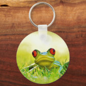 Baum Frog mit Schlüsselanhänger aus roten Augen (Vorderseite)