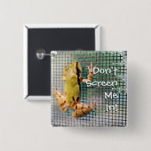 Baum Frog On Screen Foto benutzerdefiniert Button (Vorne & Hinten)