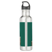 Baum Frog Painting Edelstahlflasche (Rückseite)