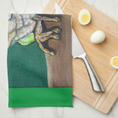 Baum Frog Painting Geschirrtuch (Viertel Falte)