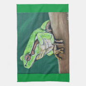 Baum Frog Painting Geschirrtuch (Vertikal)