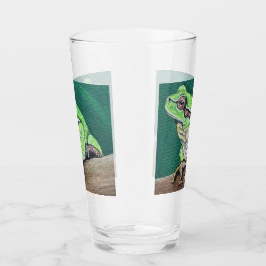 Baum Frog Painting Glas (Rechts)