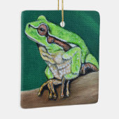 Baum Frog Painting Keramikornament (Rechts)