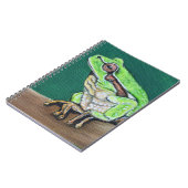 Baum Frog Painting Notizblock (Linke Seite)
