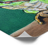 Baum Frog Painting Poster (Ecke)