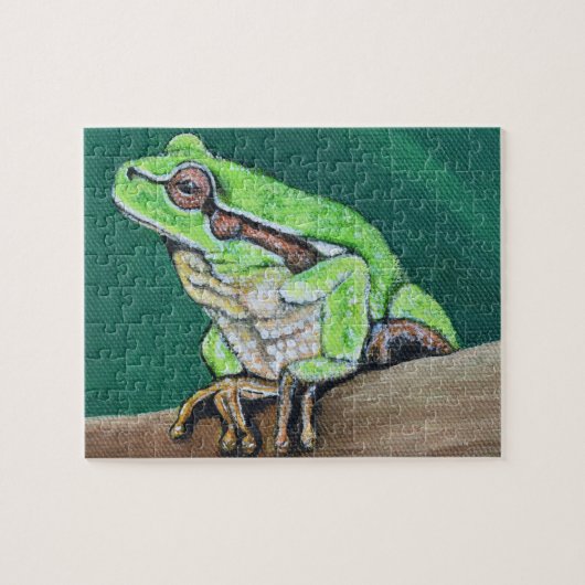 Baum Frog Painting Puzzle (Horizontal)