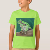 Baum Frog Painting T-Shirt (Vorderseite)