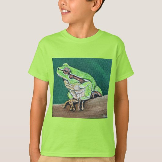 Baum Frog Painting T-Shirt (Vorderseite)