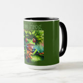 "'Baum' Frog" Tasse (VorderseiteRechts)