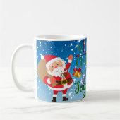 Baum fröhliche Weihnachtsstimmung Kaffeetasse (Links)