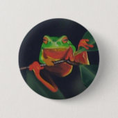 Baum-Frosch Button (Vorderseite)