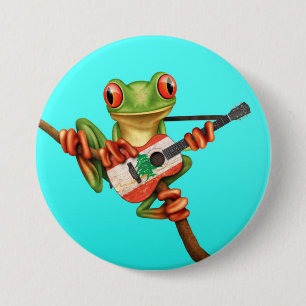 Baum-Frosch, der libanesisches Button