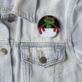 BAUM-FROSCH, DER ZEICHEN HÄLT: SIE WÄHLEN BUTTON (Beispiel)