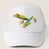 Baum-Frosch-Hut Truckerkappe (Vorderseite)