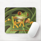 Baum-Frosch Mousepad (Mit Mouse)