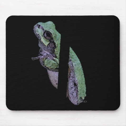 Baum-Frosch Mousepad (Vorne)