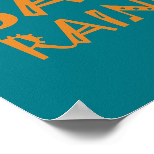 Baum-Frosch rett-the-Regenwald Poster (Ecke)