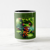 'Baum' Frosch Tasse (Zentrum)