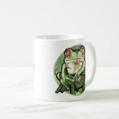 Baum-Frosch-Tasse Kaffeetasse (VorderseiteRechts)