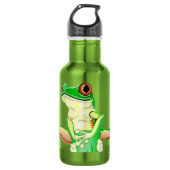Baum-Frosch Trinkflasche (Vorderseite)